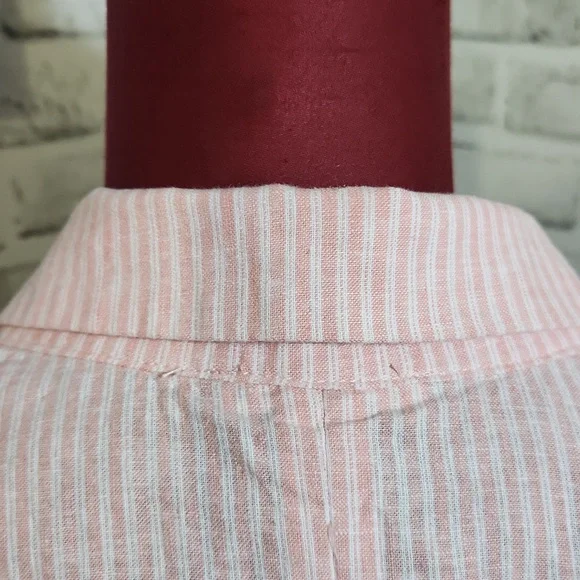 GB Pink/White Pinstripe SZ L Jacket - Picture 12 of 16